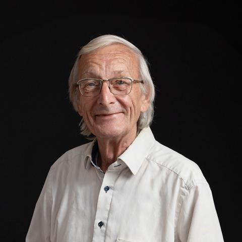 Portret van een man die lacht