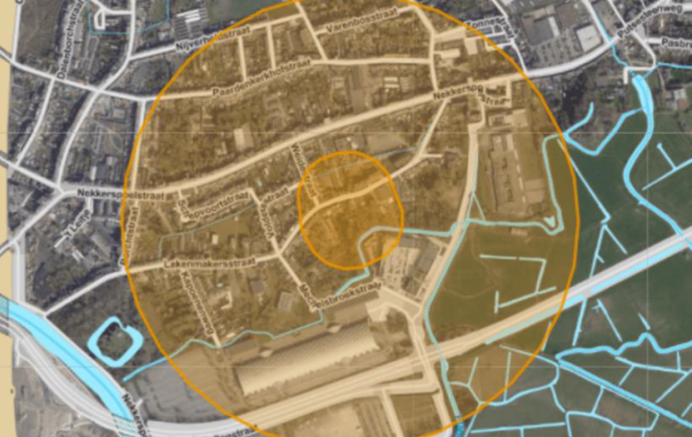 Maatregelen die je moet volgen op de site en in een zone van 500 meter rond de site Brabantchrom.