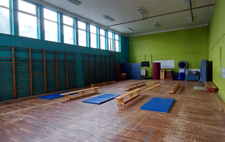 Sportzaal in school De Puzzel 