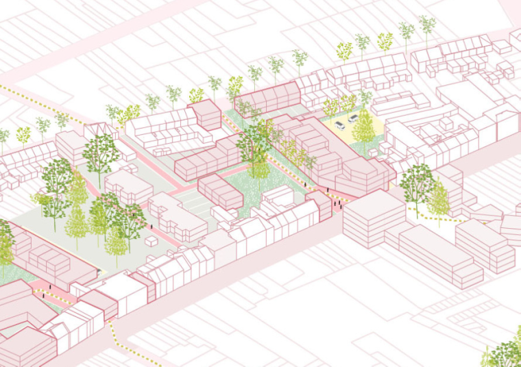 Zone 3 van het masterplan voor Nekkerspoel.