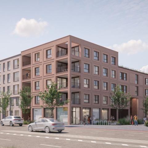 Zicht vanaf de vesten