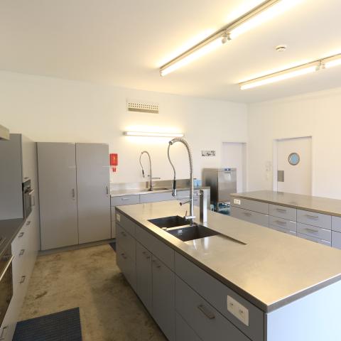 Keuken in dorpshuis de Kettinghe