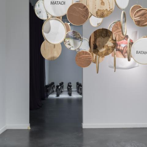 ringen die tegen het plafond hangen 