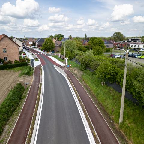 Foto Zemstseweg voor werken