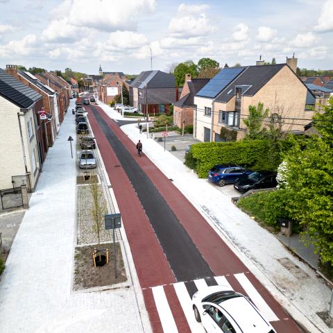 Foto Zemstseweg na werken