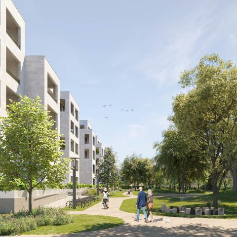 Toekomstbeeld park Verbeemen