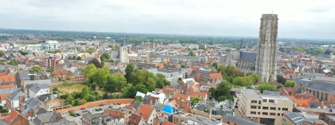 Mechelen: luchtfoto